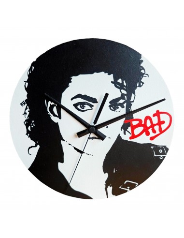Michael Jackson - Bad - wall clock