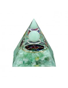Orgonite pyramid Green...