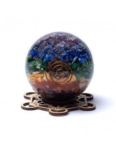 Gemstone sphere stand... 2