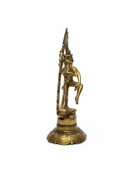 Shiva Nataraj in ottone - 20 cm
