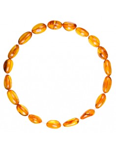 Braccialetto elastico Ambra Adulto - cognac 2