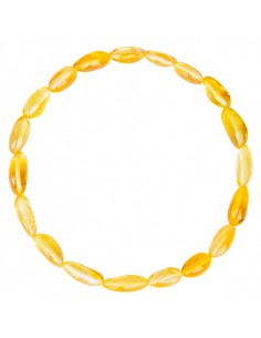 Braccialetto elastico Ambra Adulto - honey 2