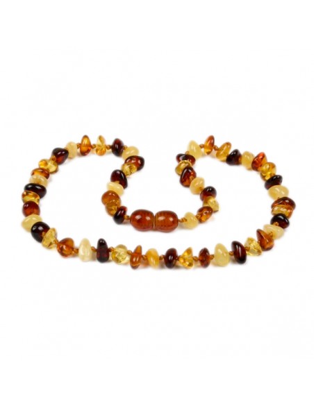 Collana Ambra Adulto - multicolor