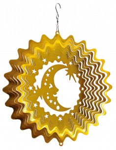 Moon Gold - Wind Spinner -...