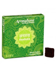 Aromafume mattoncini di incenso 4° chakra