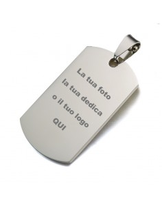 Steel pendant with...