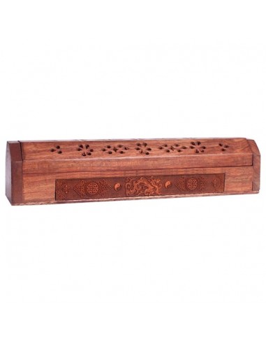 Incense sticks burner and storage box...