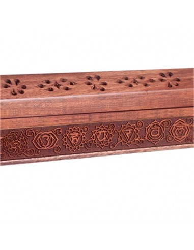 Wood Incense Storage Box 