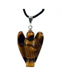 Angel pendant tiger eye