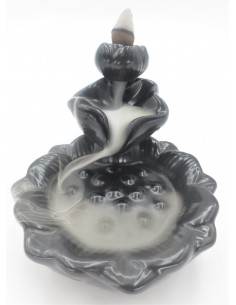 Backflow Incense Burner Lotus