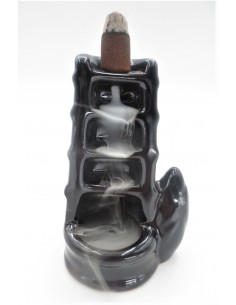 Backflow Incense Burner Bamboo