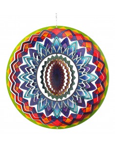 Rainbow Mandala - Wind Spinner