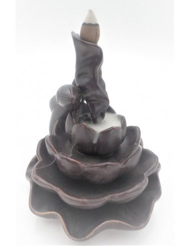 Backflow Incense Burner Big Lotus