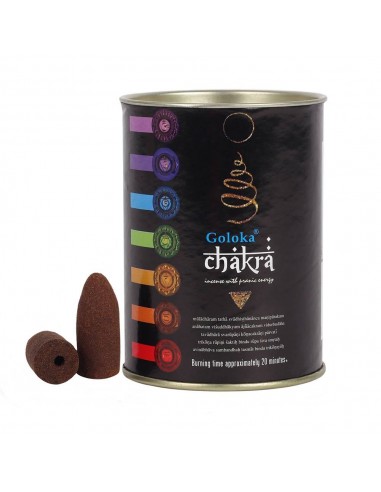 Chakra - backflow incense cones