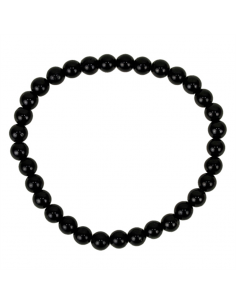 Braccialetto elastico Tormalina Nera 2