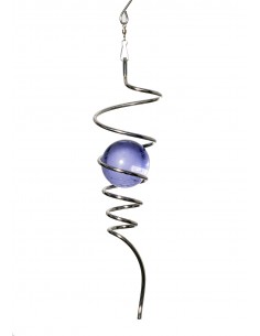 Spiral Tail Silver / Purple