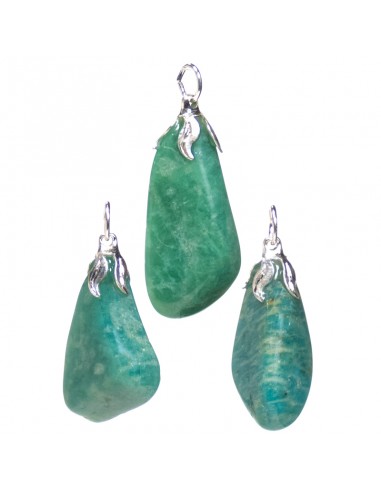 Gemstone pendant amazonite