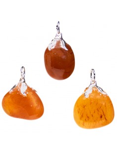 Gemstone pendant carnelian