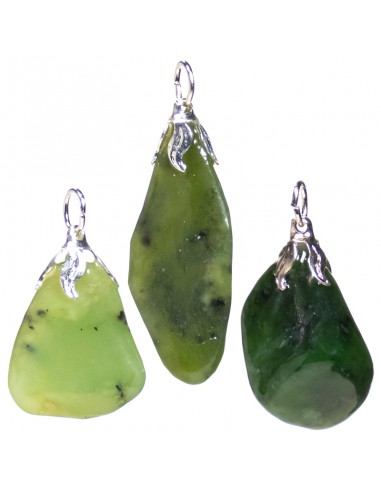 Gemstone pendant jade