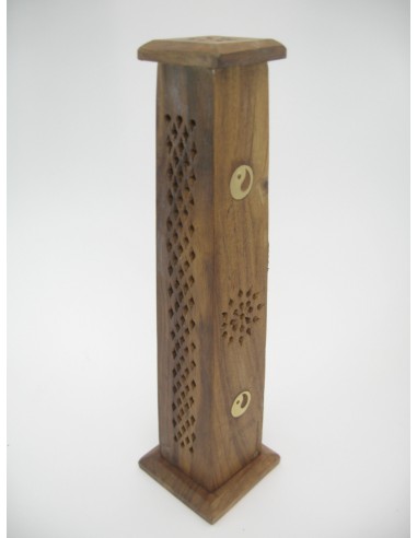 Tower Incense Burner - Yin Yang