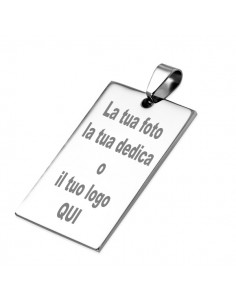 Steel pendant with...