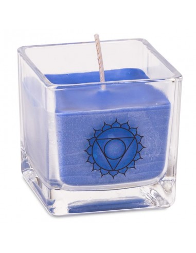 Rapeseed wax scented candle 5th chakra