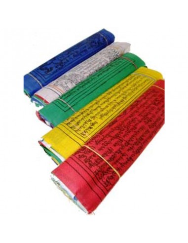 Tibetan prayer flags M string of 10