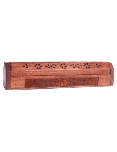 Incense sticks burner and storage box...