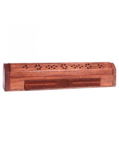 Incense sticks burner and storage box...