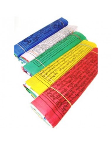 Tibetan prayer flags XS string of 5