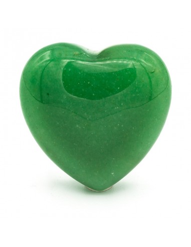 Aventurine heart worry stones