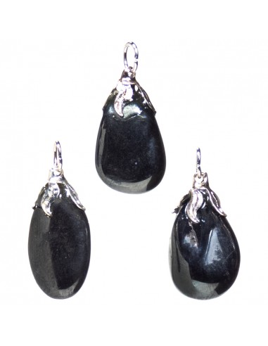 Hematite gemstone pendant