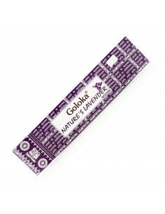 Nature's Lavanda - Bastoncini d'incenso Goloka