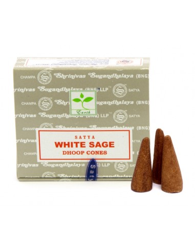 White Sage - Satya Incense Cones