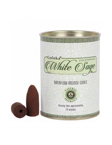 White Sage - backflow incense cones