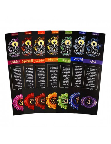 Natural Chakra Collection - Incense...