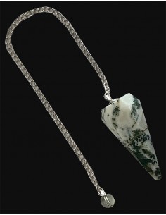 Pendulum Agate tree facet... 2