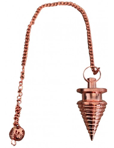 Pendulum in woven copper