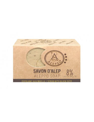 Aleppo Soap - Scrub with black seed 8%