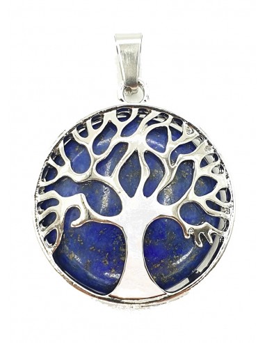 Pendant Lapis lazuli and tree of life