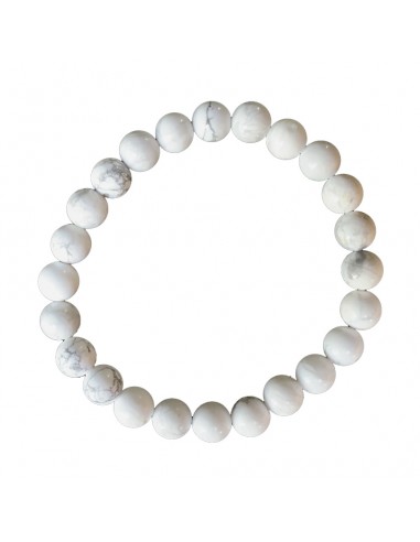 Braccialetto elastico Howlite