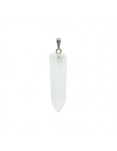 Pendant rock crystal facet...