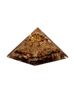 Tiger eye pyramid with tree... 2