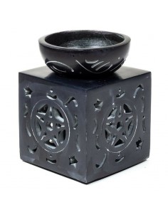 Oil burner Pentacle black...