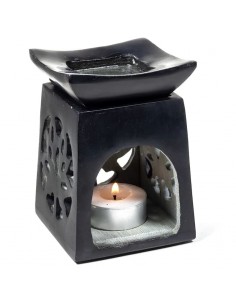 Oil burner Lotus black... 2