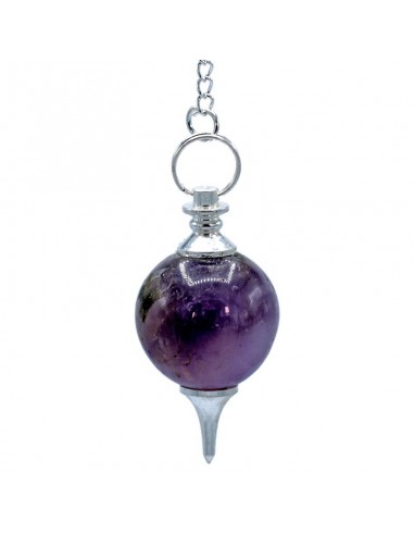 Pendulum Amethyst spherical and chakra