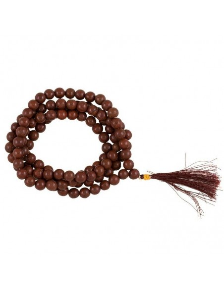 Collana Mala in Diaspro Rosso 108 grani