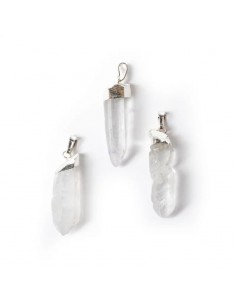 Ciondolo con punta di Cristallo di rocca