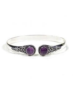 Bracelet with amethyst