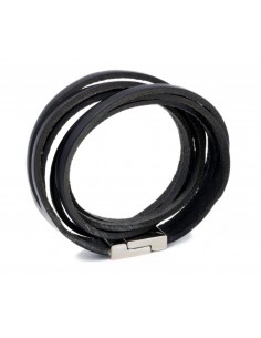 Leather bracelet - double